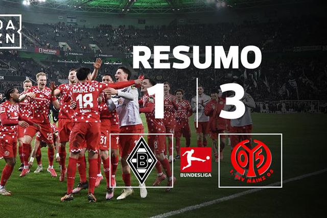 Mainz de 'luxo' assalta pódio da Bundesliga (resumo)