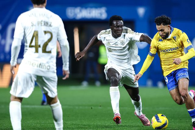 Canarinhos e gansos tiveram uma primeira parte particularmente desinspirada - Foto: Rodrigo Antunes/LUSA