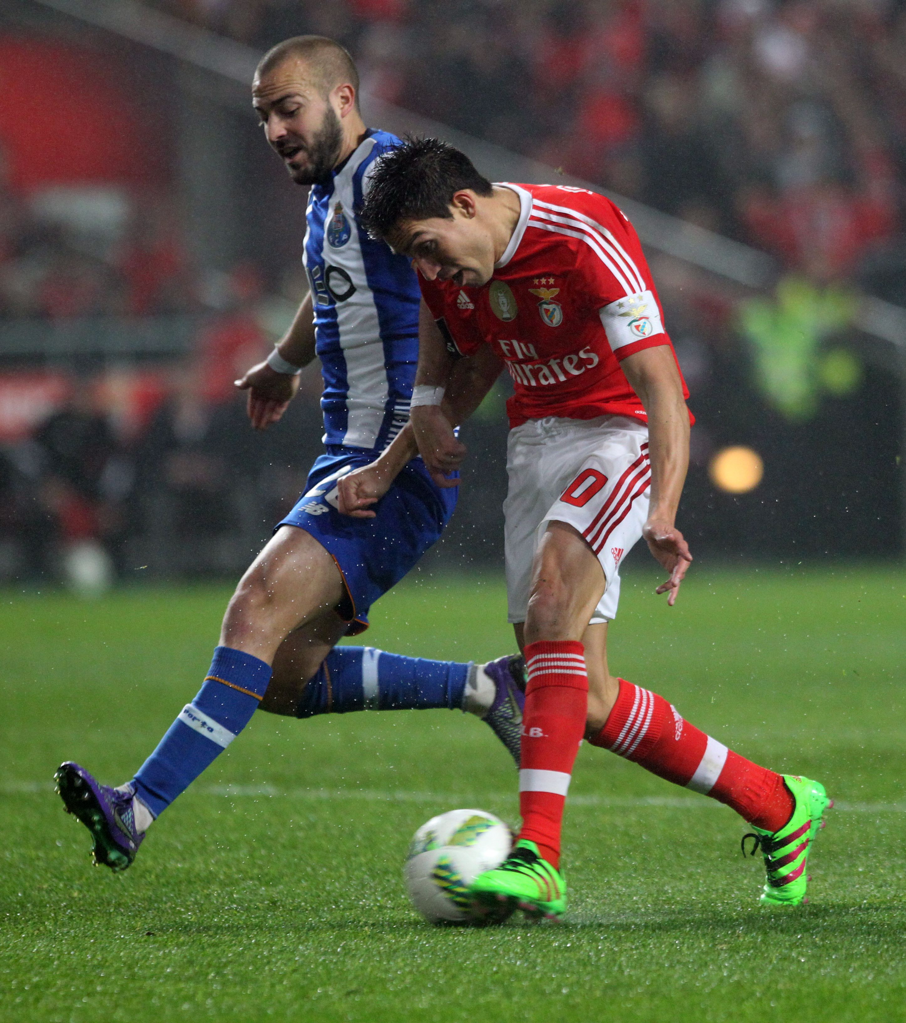 11.º Gaitán (Benfica), 16 jogos, 2 golos. Foto A BOLA