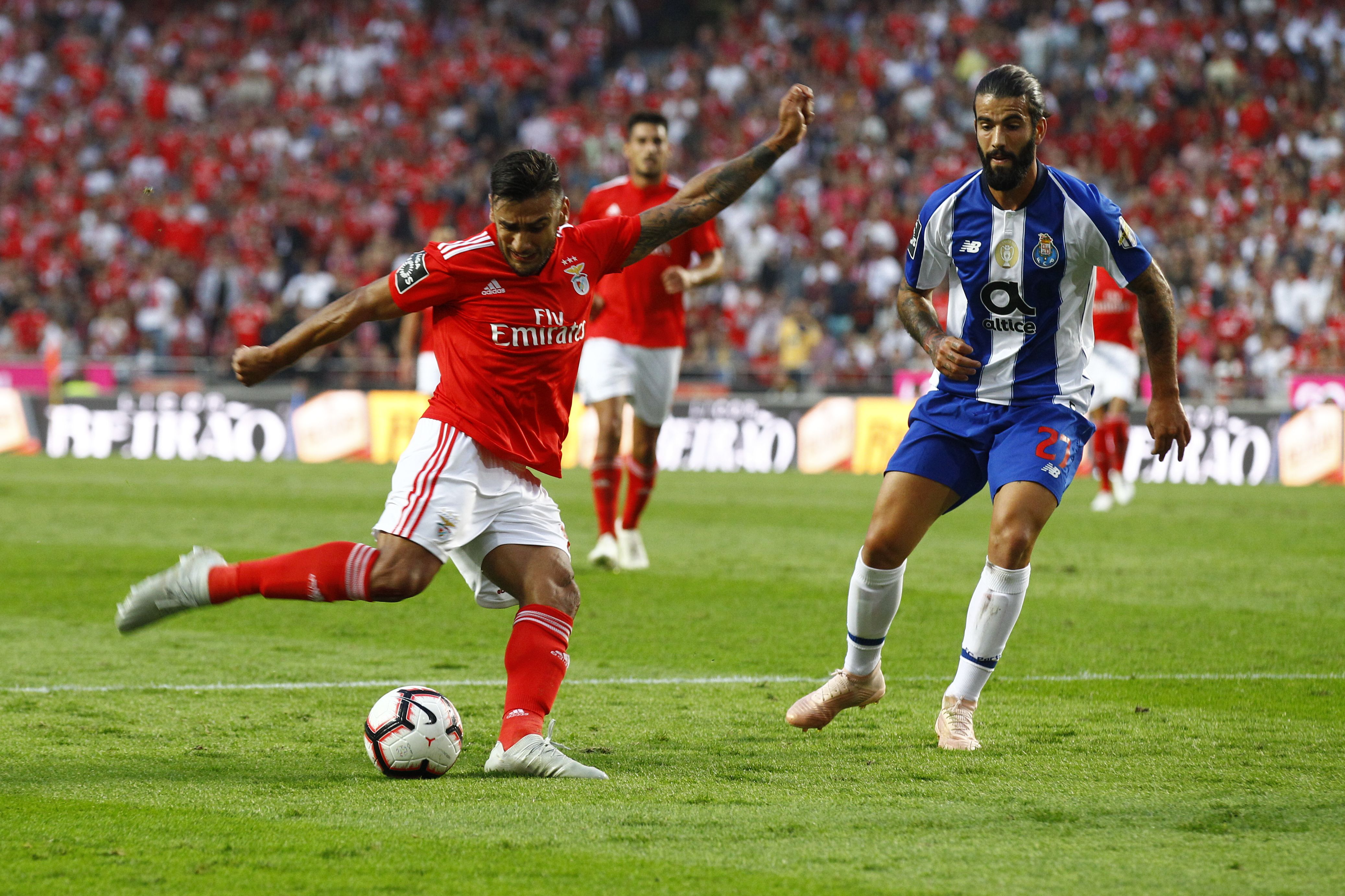 11.º Salvio (Benfica), 16 jogos, 1 golo. Foto A BOLA