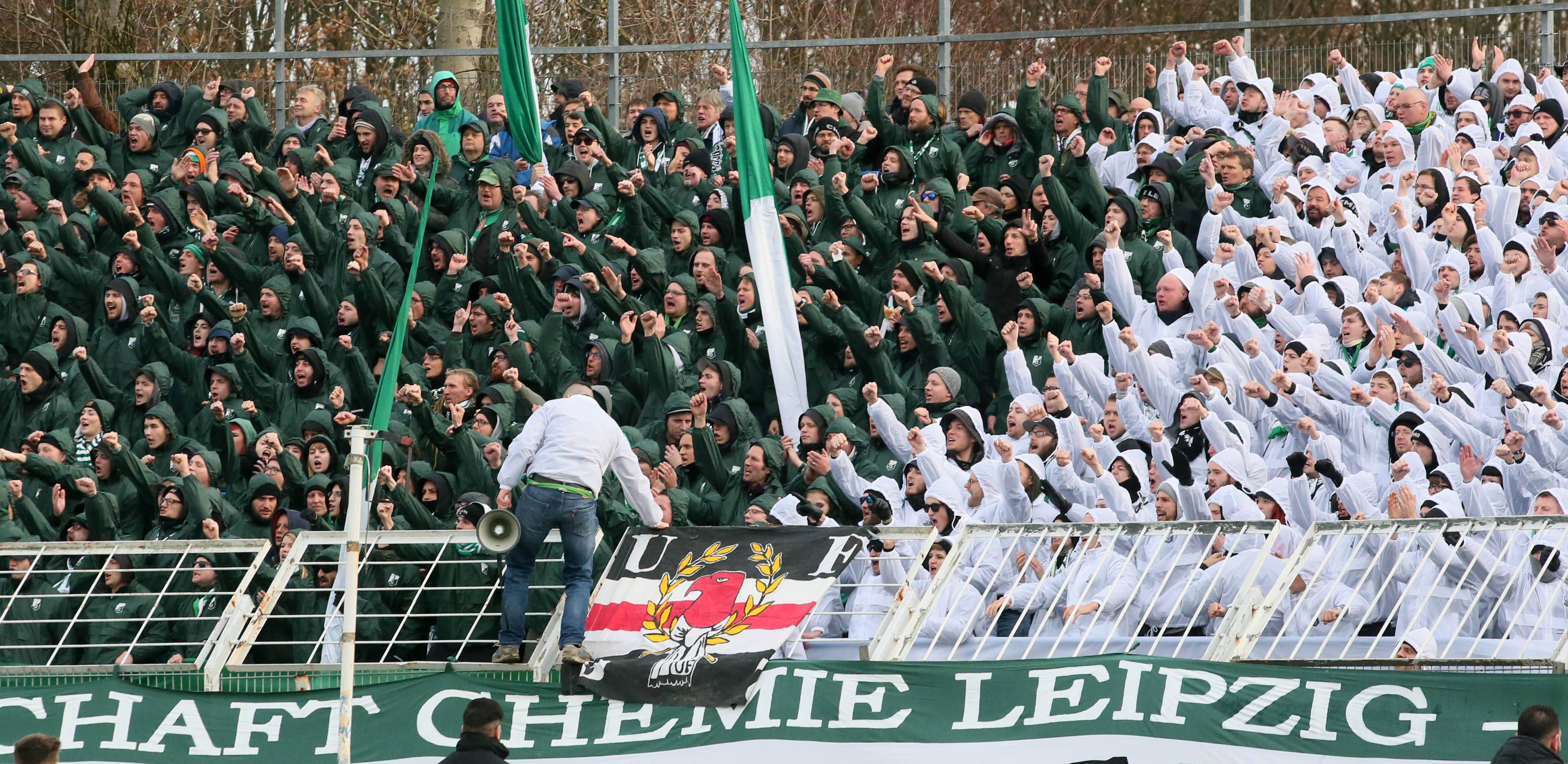 O Lok Leipzig nasceu do fim do histórico VfB Leipzig, que além de ter sido campeão na Alemanha chegou às meias-finais da Taça UEFA. Uma grave crise levou aos campeonato distritais, onde ainda hoje compete, com o novo nome - FOTO: Imago