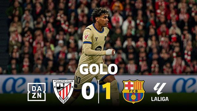 Lamine andava meio perdido e de repente... fez-se magia