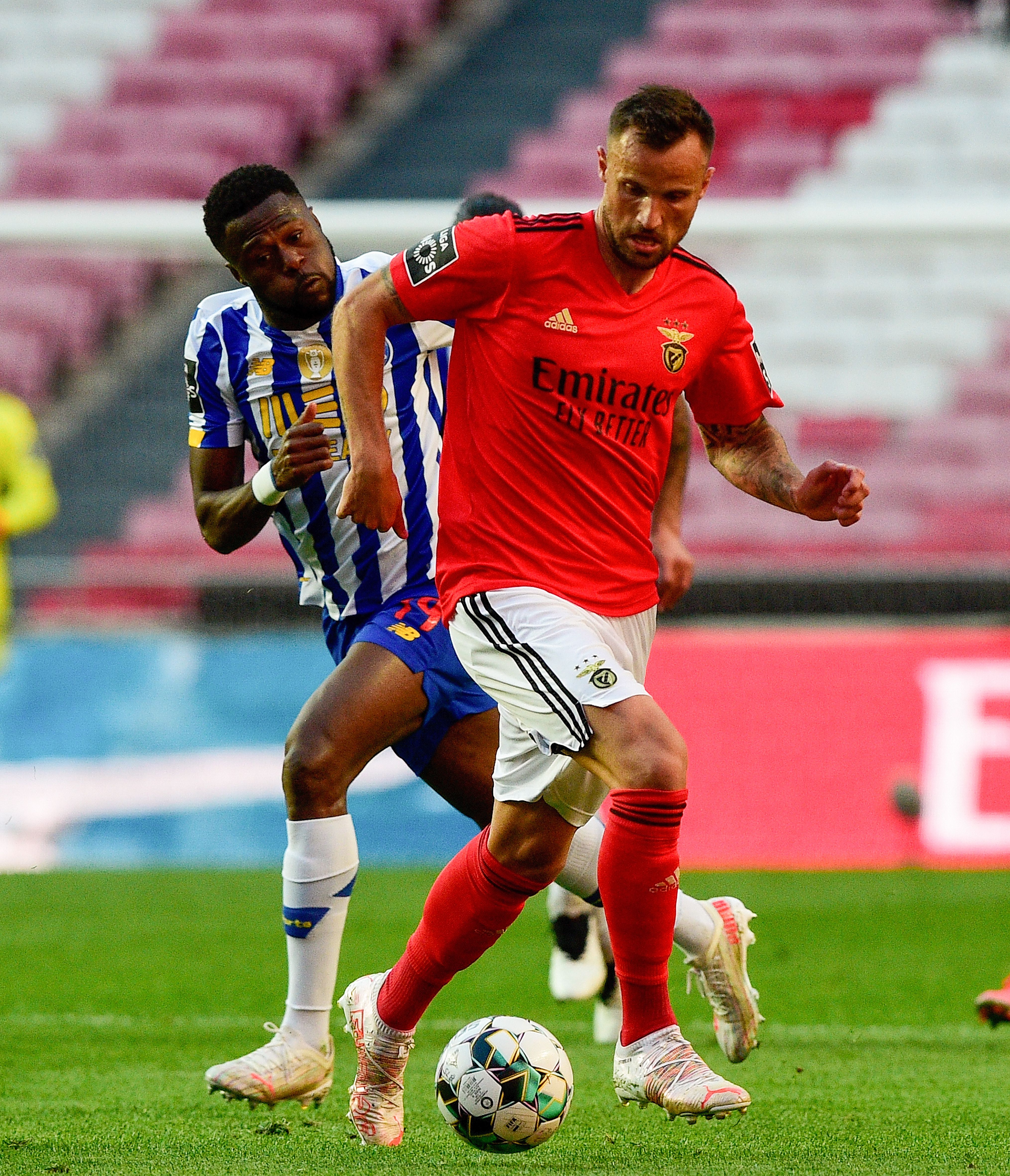 21.º Seferovic (Benfica), 13 jogos, 1 golo. Foto A BOLA