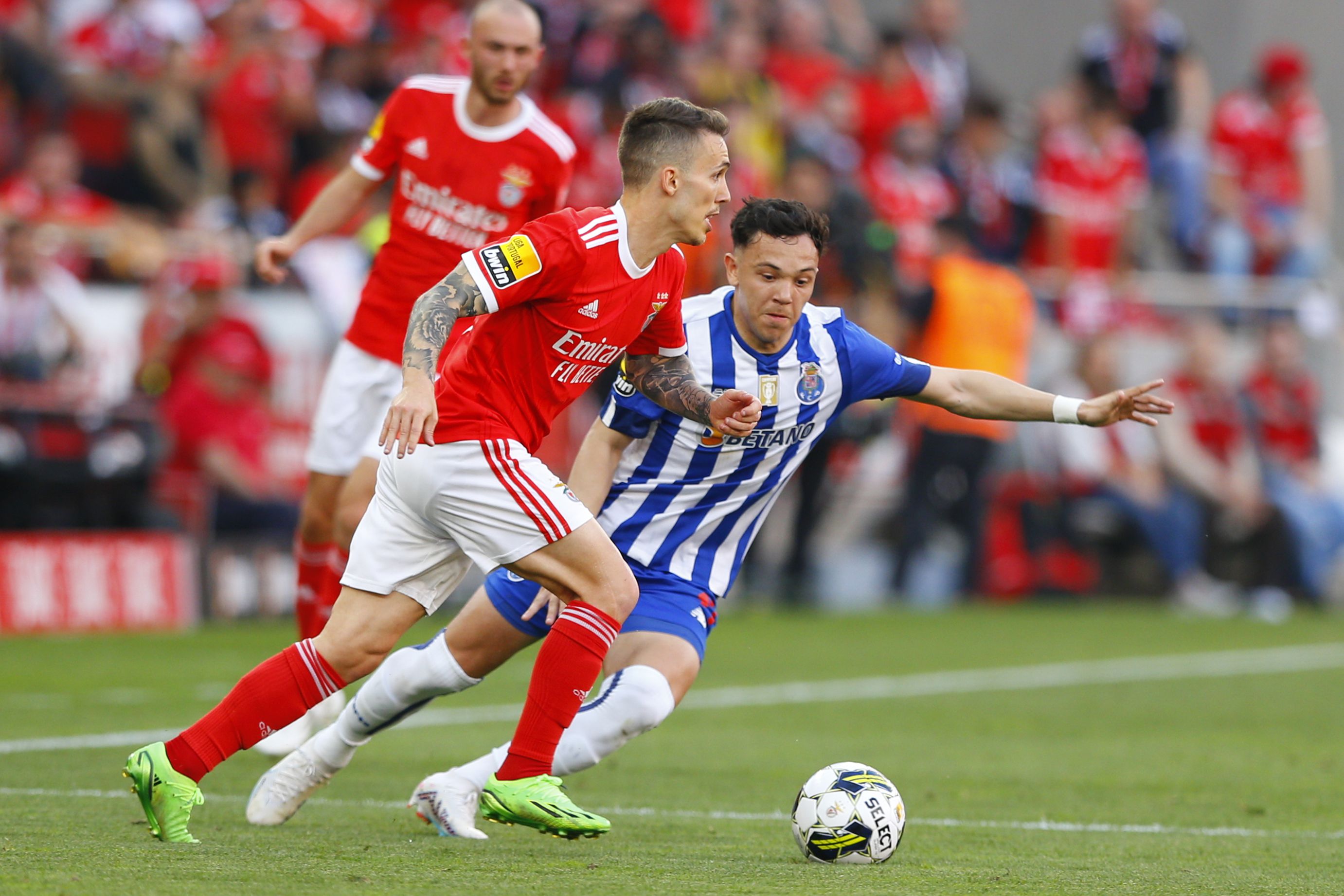 17.º Grimaldo (Benfica), 14 jogos, 1 golo. Foto A BOLA