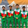Portugal conquistou oito medalhas em Espanha. FPA/Tatiana Gonçalves