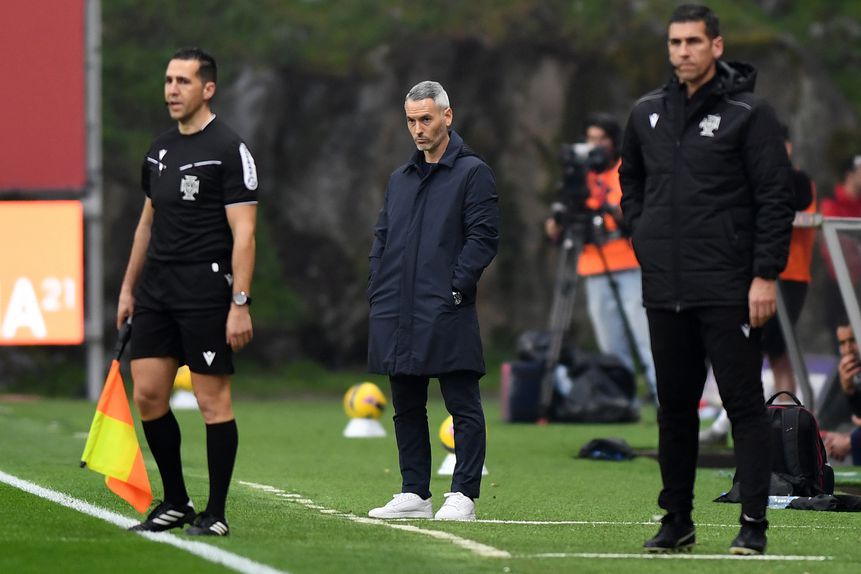 Carlos Vicens elogiou crença da equipa. Foto: Rogério Ferreira/Kapta+