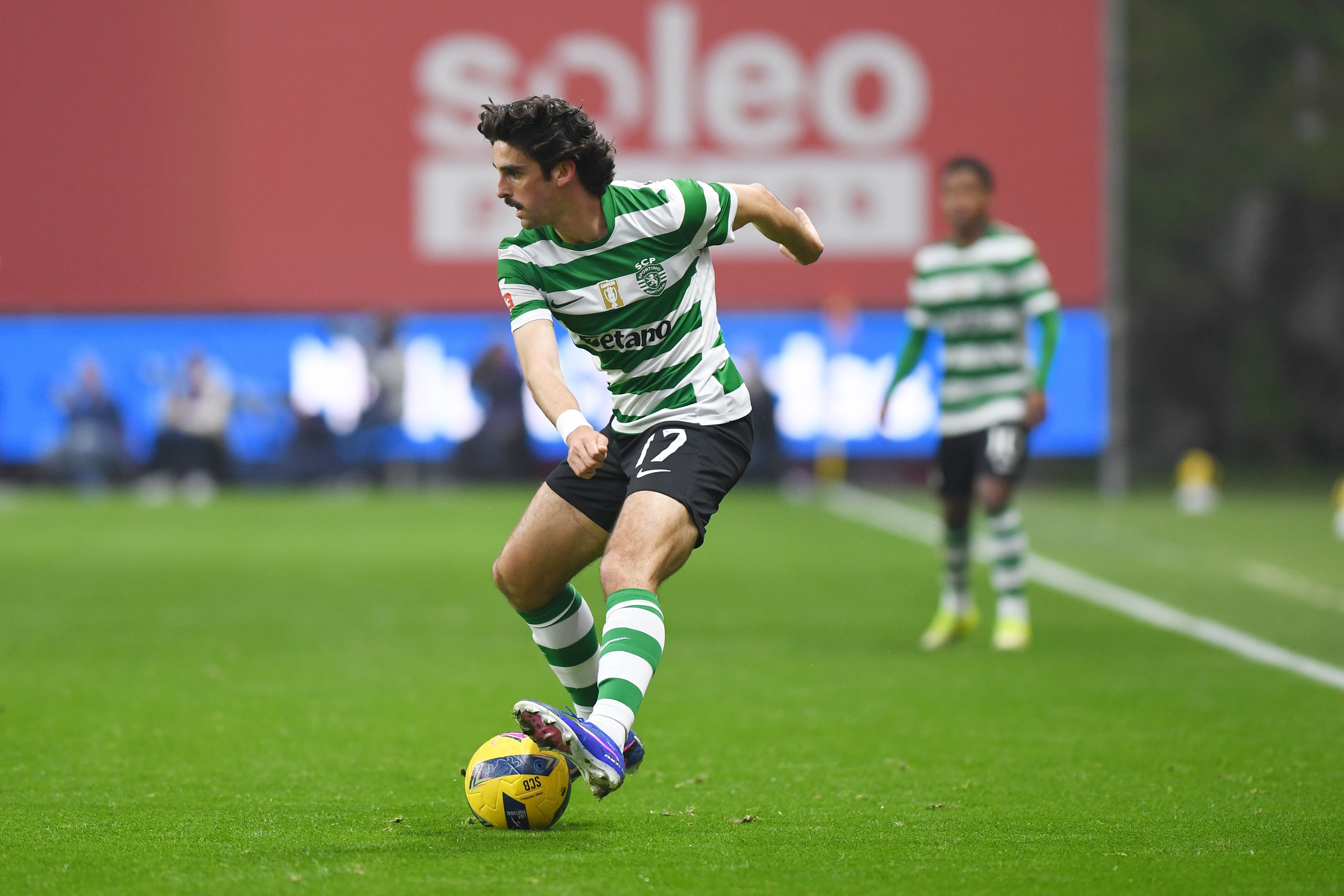 Trincão em ação no jogo entre o SC Braga e o Sporting - Foto: Rogério Ferreira/Kapta+