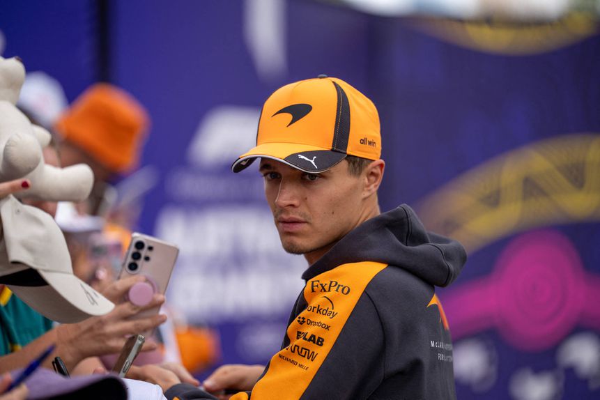 Lando Norris, campeão do mundo pela McLaren em 2025