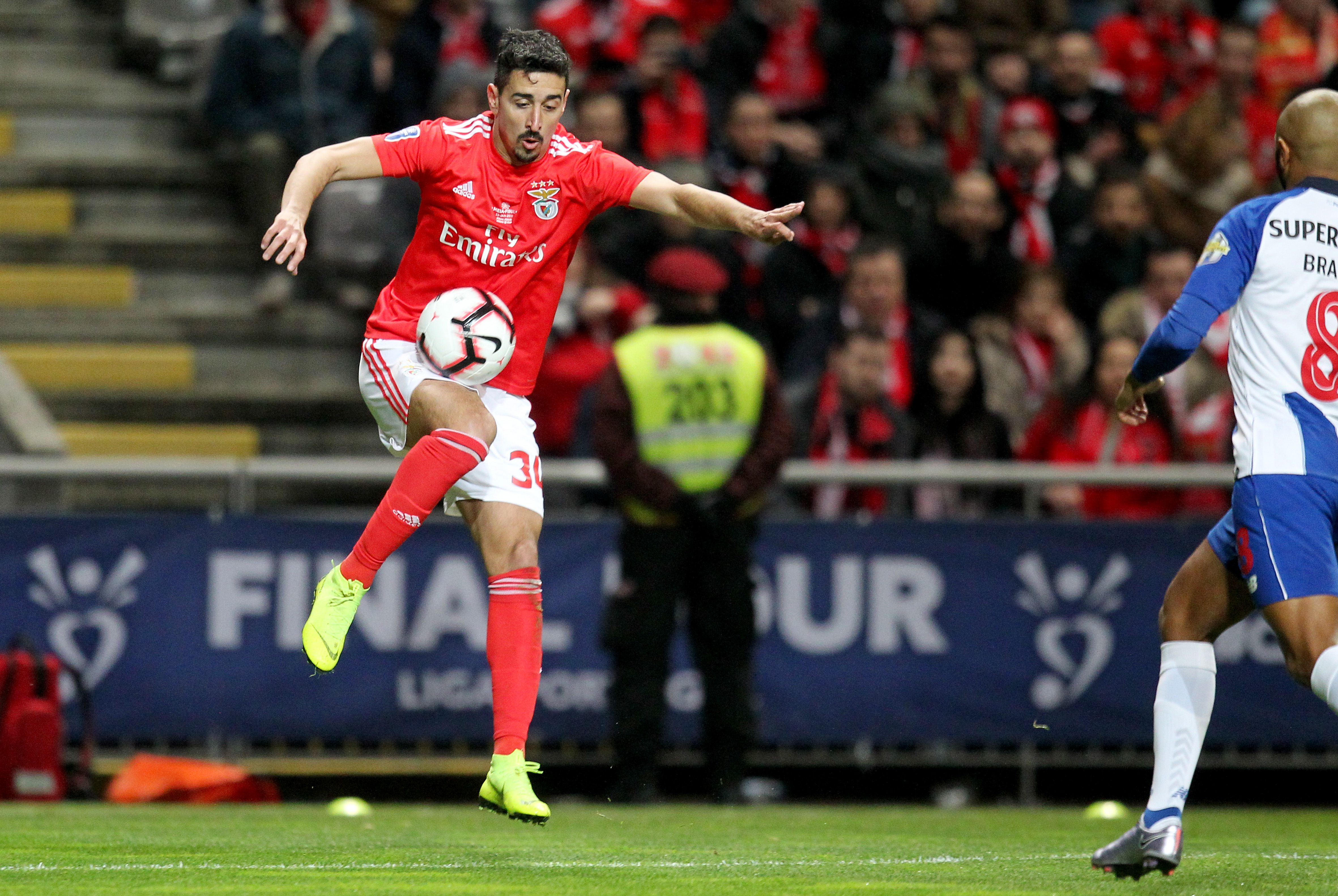 7.º André Almeida (Benfica), 17 jogos, 0 golos. Foto A BOLA