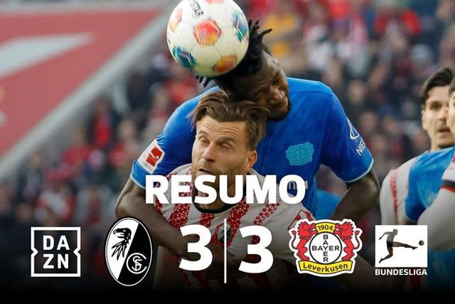 Golaço de livre de Grimaldo em jogo de loucos na Bundesliga (resumo)