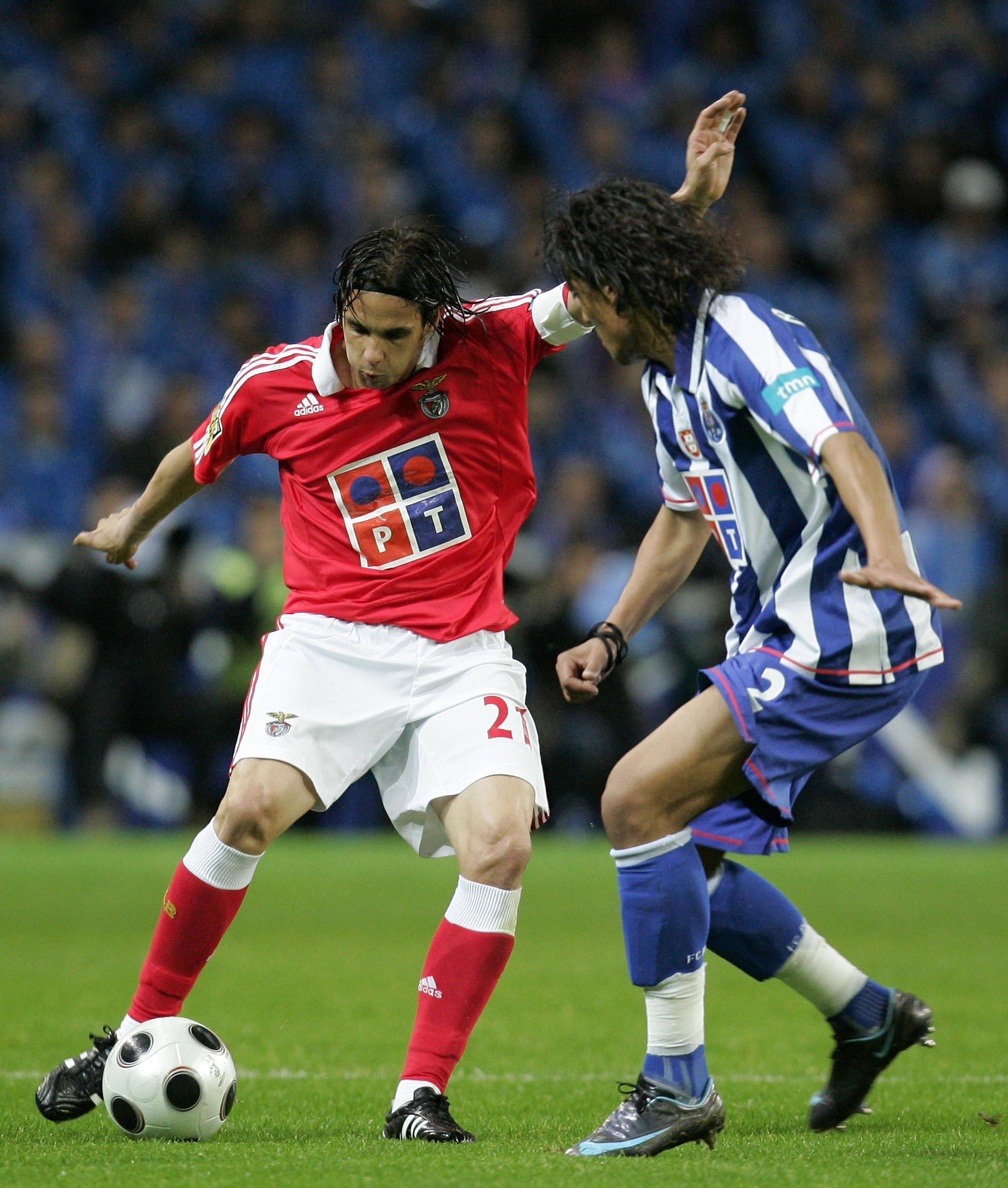 21.º Nuno Gomes (Benfica), 13 jogos, 3 golos. Foto A BOLA