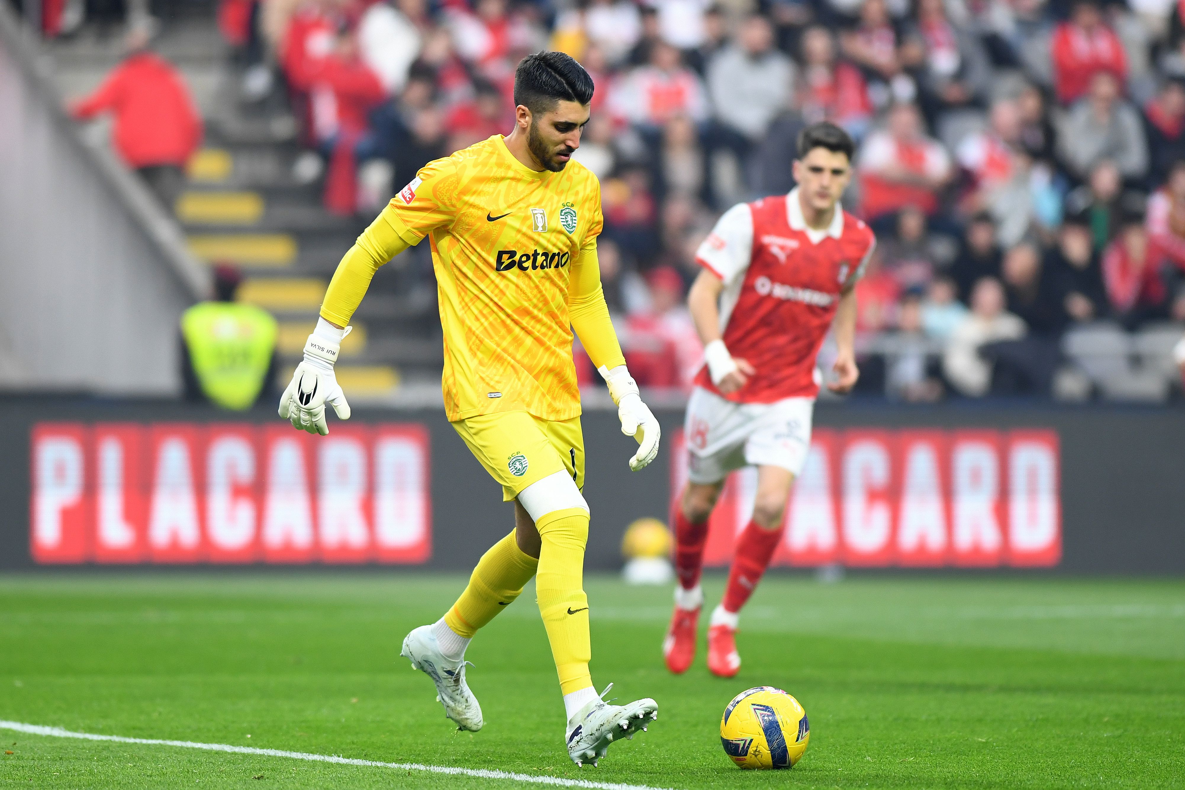 Rui Sival em ação no jogo entre o SC Braga e o Sporting - Foto: Rogério Ferreira/Kapta+