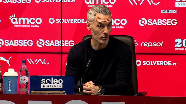 A análise de Carlos Vicens ao 2-2 com o Sporting