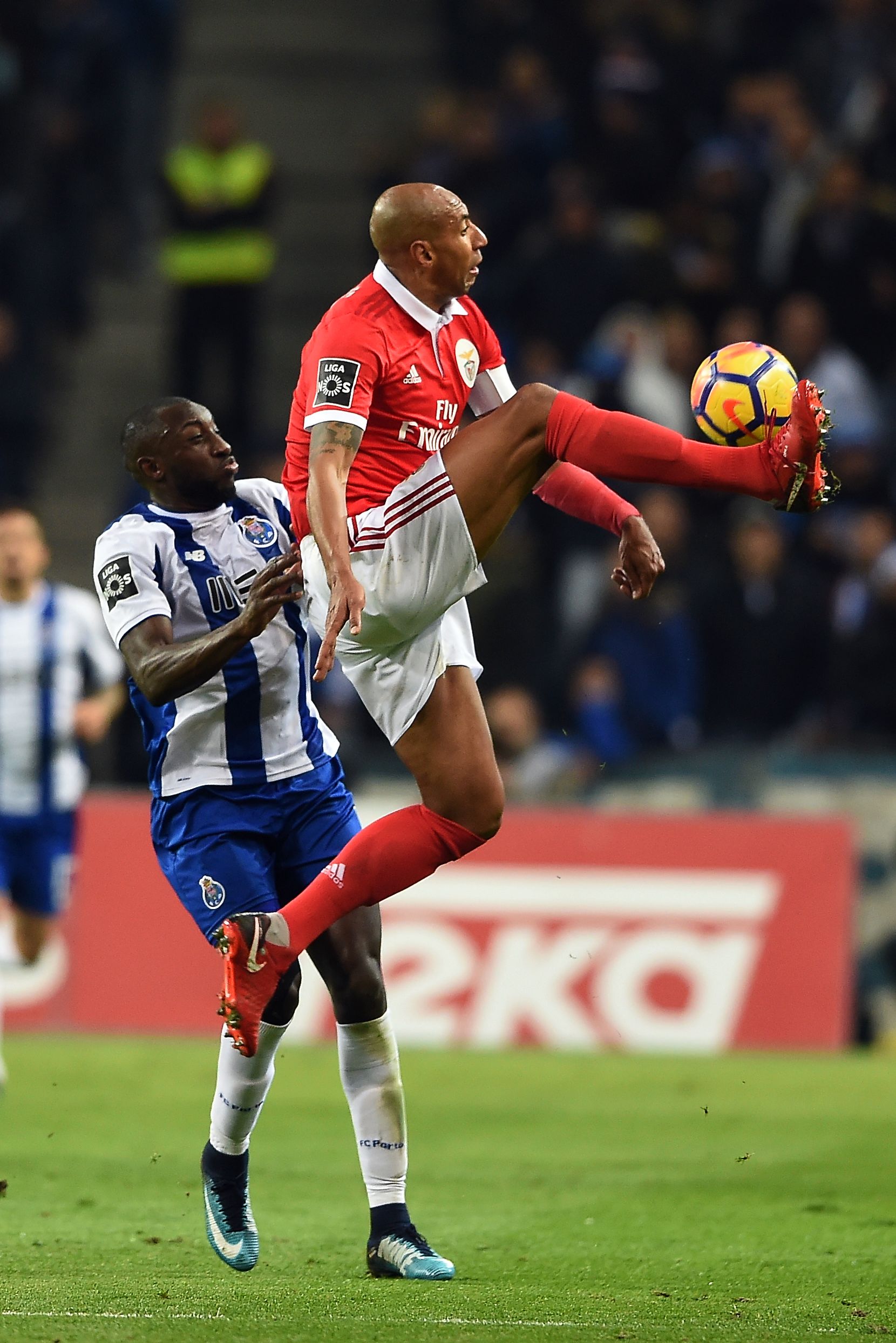 1.º Luisão (Benfica), 32 jogos, 1 golo. Foto A BOLA
