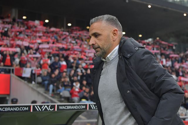 Rui Borges, treinador do Sporting, na visita ao SC Braga - Foto: Rogério Ferreira/Kapta+