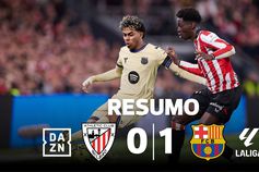 O resumo da vitória do Barcelona em San Mamés