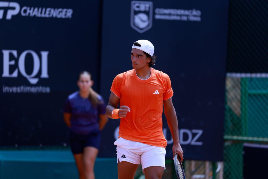 Henrique Rocha vai disputar a sexta final da carreira. Foto FPT