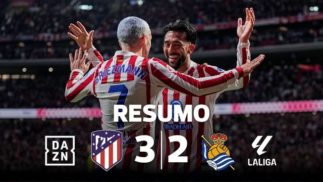 Atlético vence duelo entre finalistas da Taça do Rei (resumo)