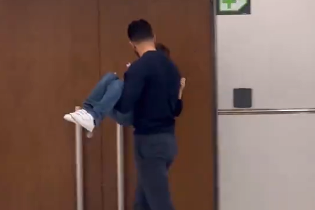 VÍDEO: o momento entre Rúben Amorim e o filho após o dérbi