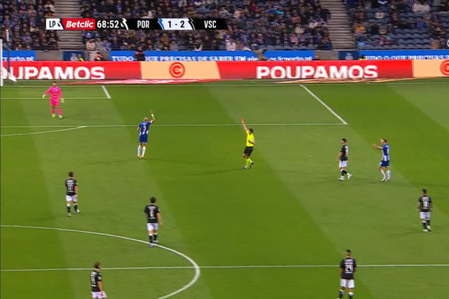 VÍDEO: Pepe expulso por protestos com a equipa de arbitragem