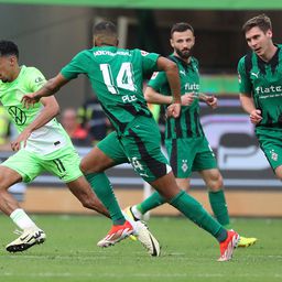 Tiago Tomás assiste, mas Wolfsburgo perde em casa com o M'Gladbach