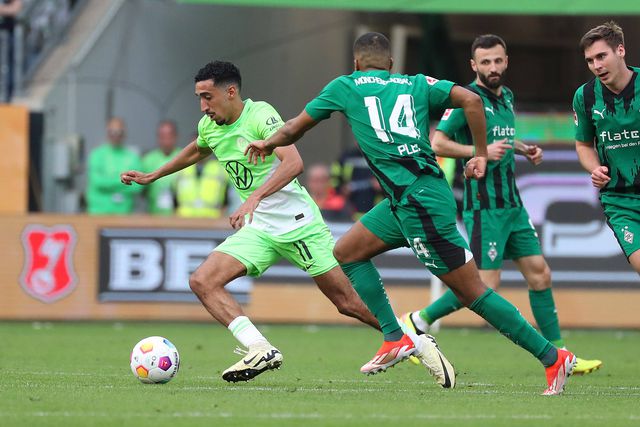 Tiago Tomás assiste, mas Wolfsburgo perde em casa com o M'Gladbach