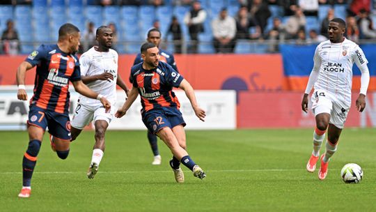 Ligue 1: Montpellier afunda o Lorient na classificação
