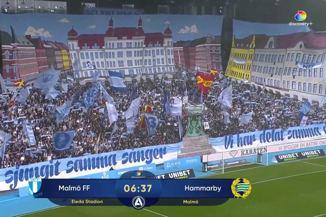 Malmo simula eventual conquista do título à 2.ª jornada e na bancada