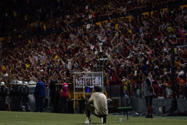 Abel Ferreira no Sport Recife-Palmeiras
