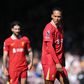 Van Dijk durante a derrota com o Fulham