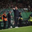 Rui Borges no banco do Sporting em Alvalade