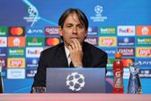 Simone Inzaghi em conferência de imprensa do Bayern-Inter, em Munique