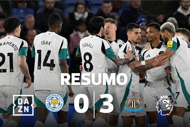 Tão frágil este Leicester! Sofreu três em meia hora e podiam ter sido mais