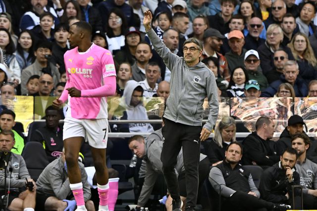 Ivan Juric durante do jogo do Southampton com o Tottenham