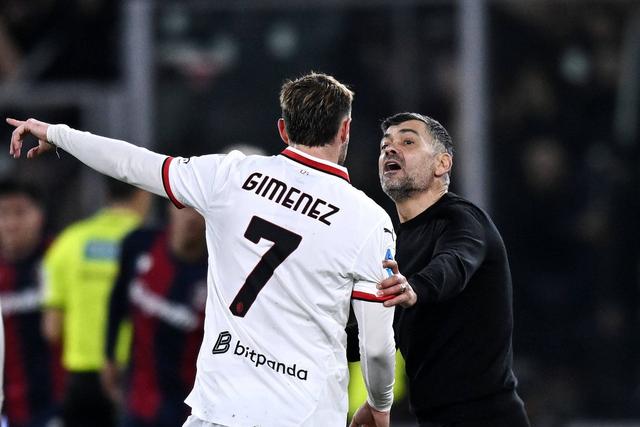 Giménez conversa com Sérgio Conceição (IMAGO)