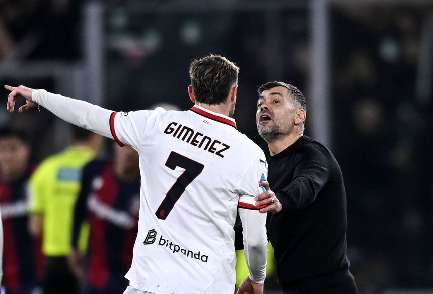 Giménez conversa com Sérgio Conceição (IMAGO)