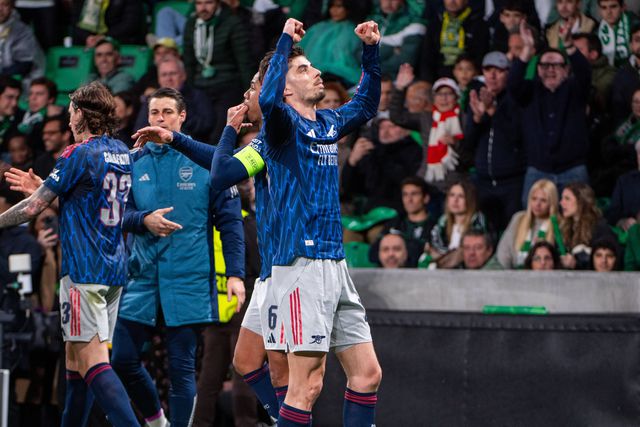 Havertz festeja golo em Alvalade