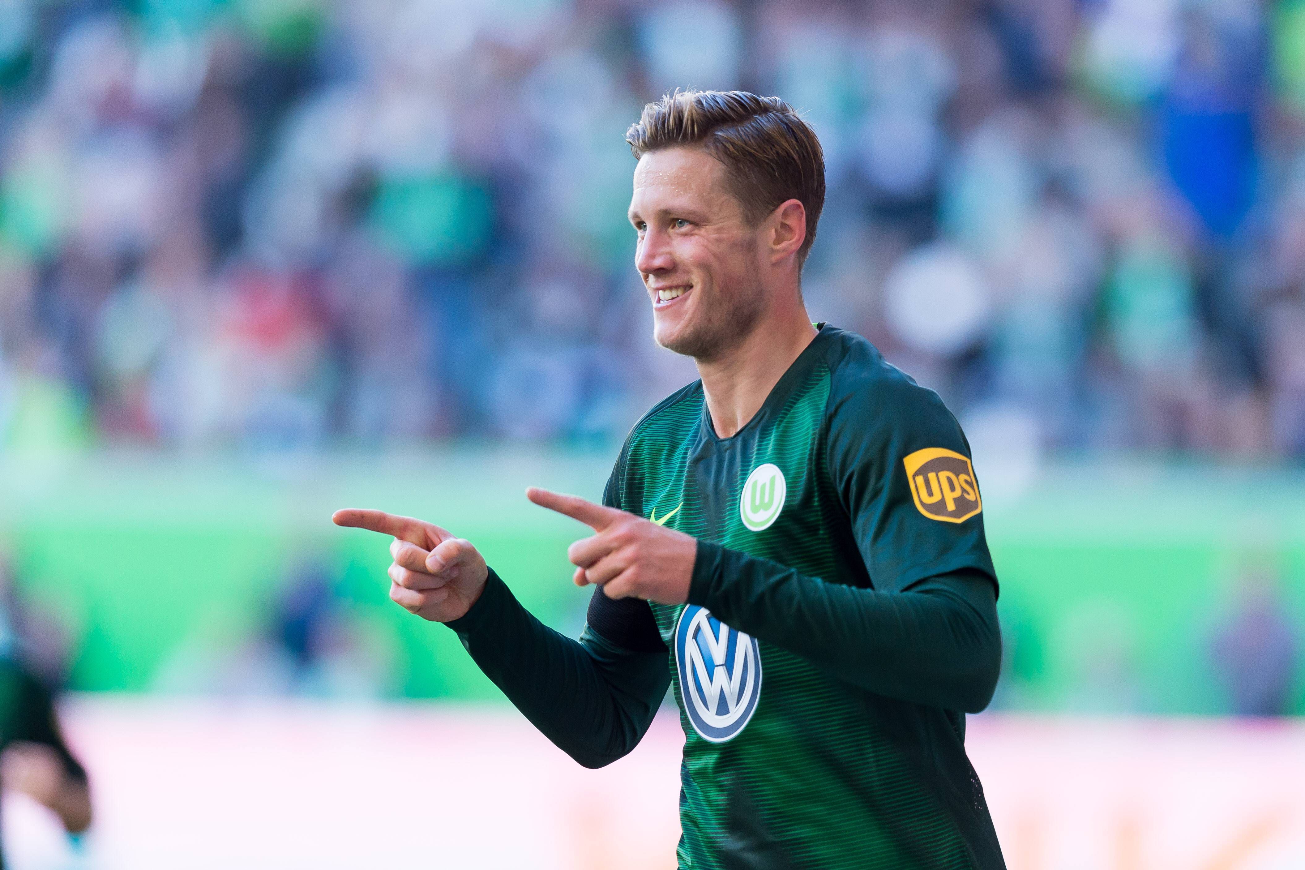 Quatro épocas e meia no Wolfsburgo com 144 jogos e 70 golos — Foto: IMAGO