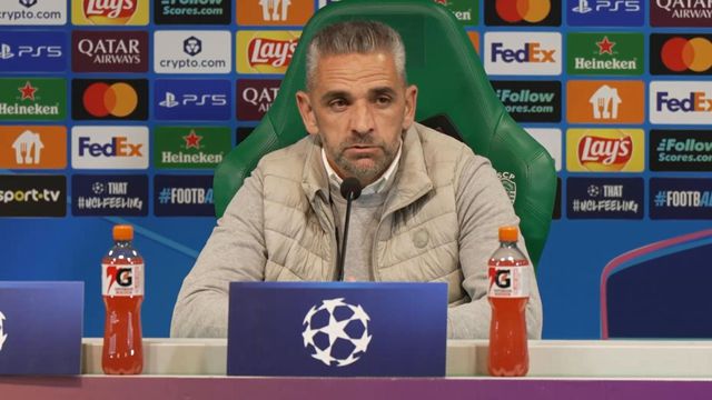 «A quarta melhor equipa na Europa em cantos é o Sporting, o FC Porto não está»