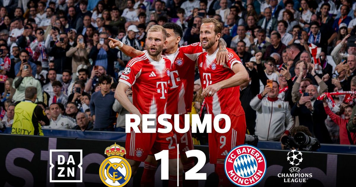 Bayern assalta o Bernabéu, mas Mbappé alimenta a esperança (resumo)