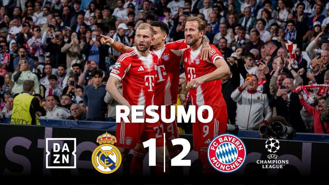 Bayern assalta o Bernabéu, mas Mbappé alimenta a esperança (resumo)