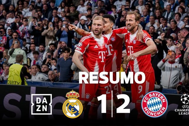 Bayern assalta o Bernabéu, mas Mbappé alimenta a esperança (resumo)