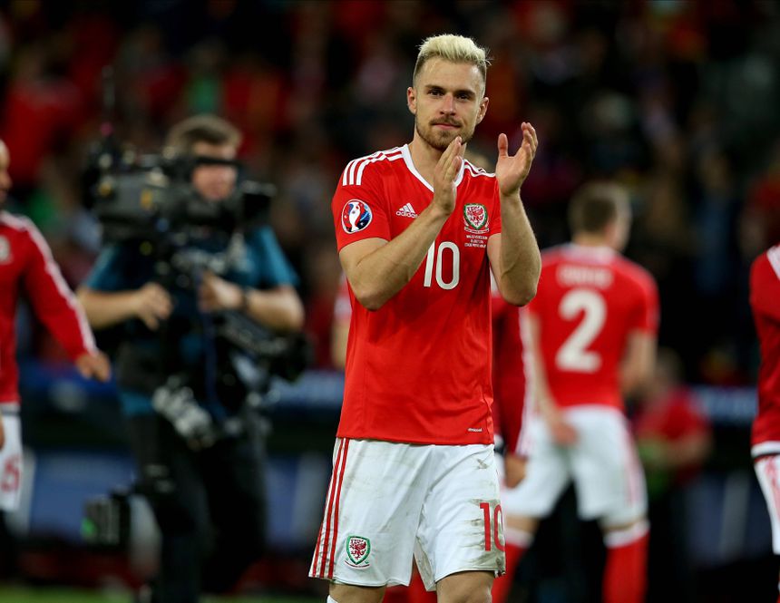 Ramsey com Gales no Euro 2016