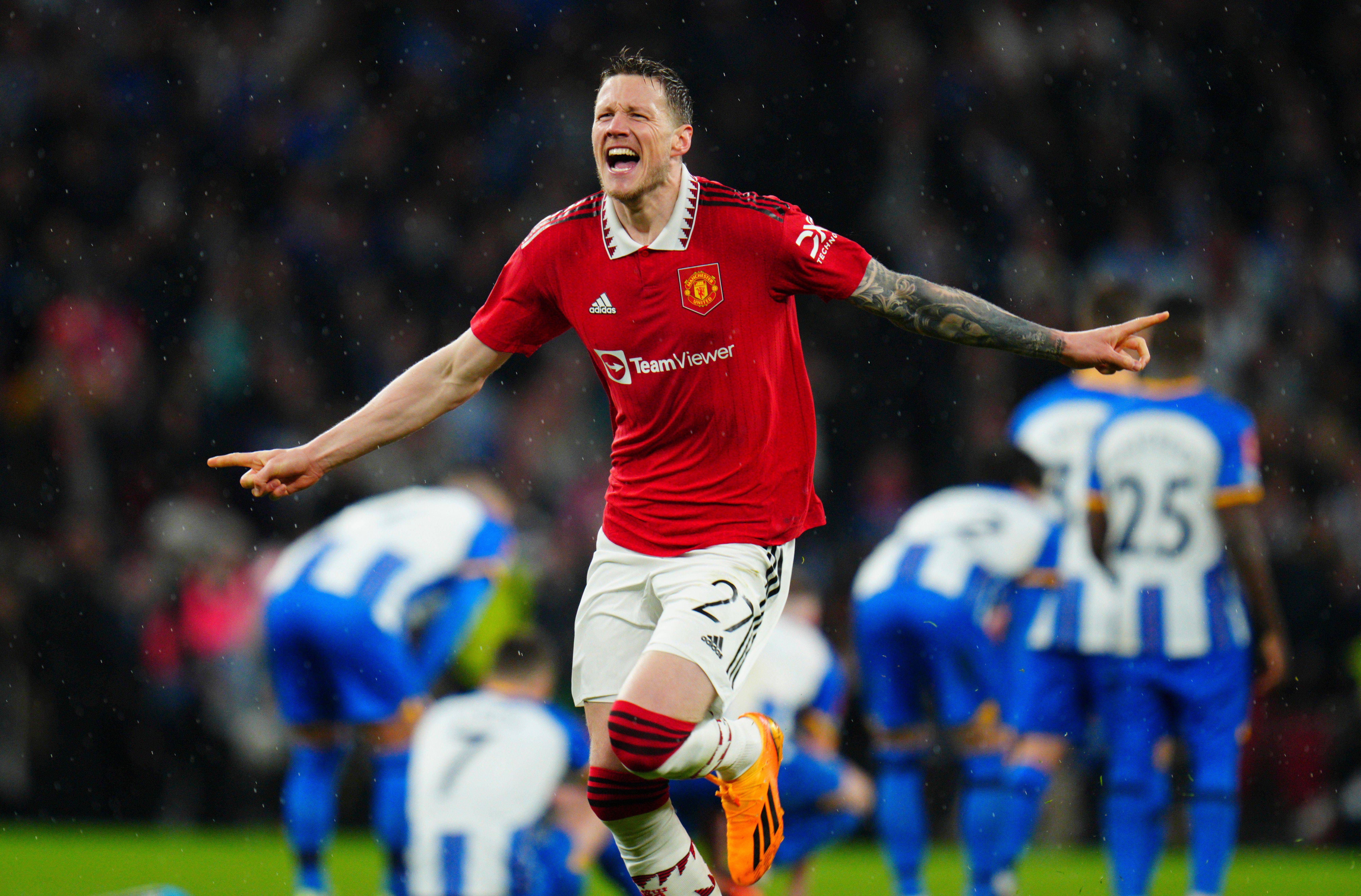 No Manchester United, sob o comando de Ten Hag, jogou meia época, foi utilizado 31 vezes e marcou dois golos — Foto: IMAGO