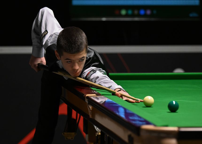 O adolescente polaco Michal Szubarczyk sonha brilhar no 'Crucible'. IMAGO