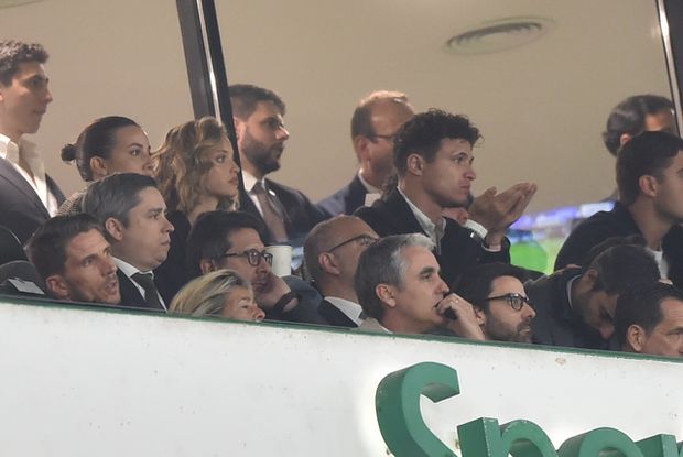 Margarida Corceiro e Lando Norris em Alvalade - Foto: Miguel Nunes