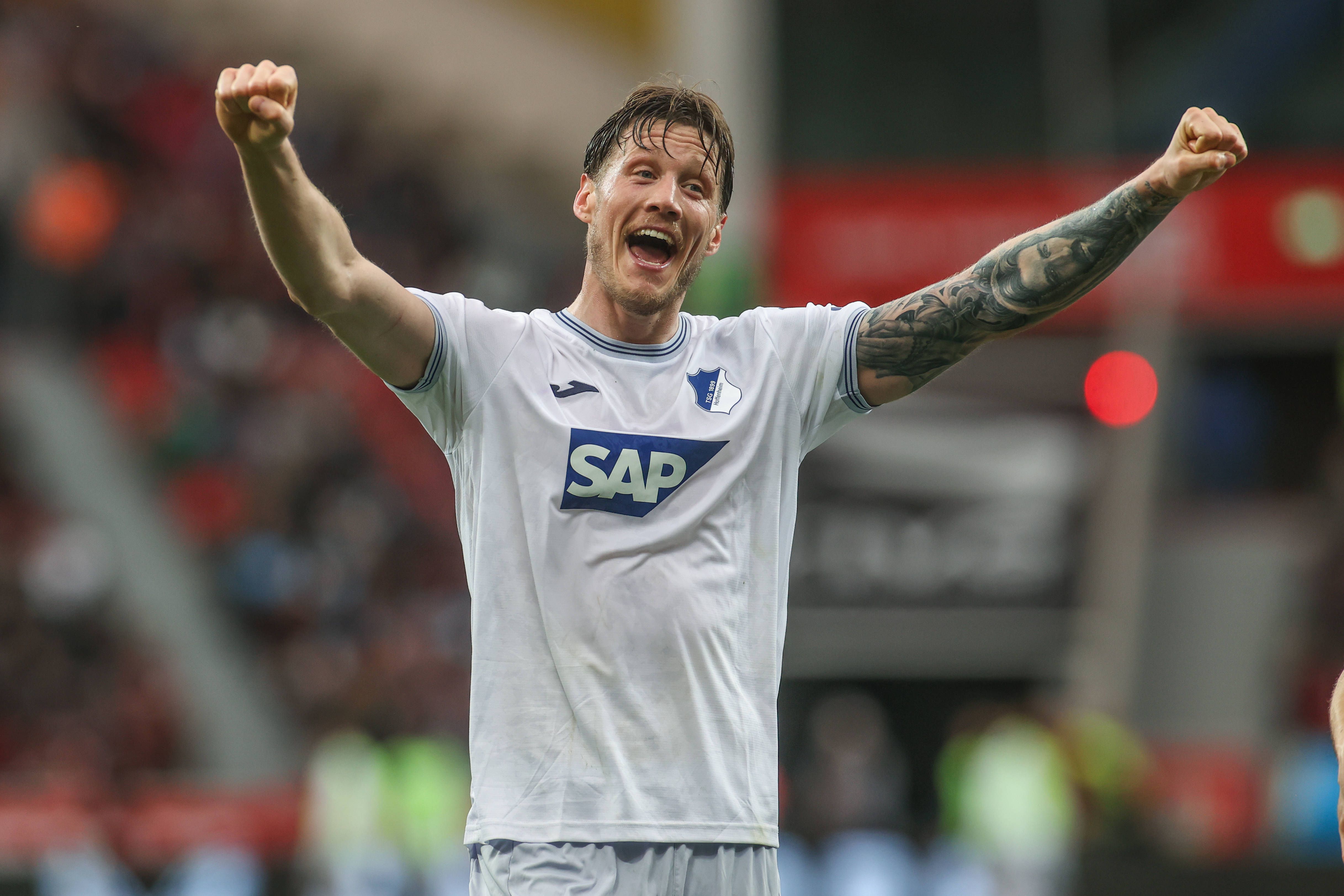 Weghorst jogou uma época no Hofenheim e marcou sete golos em 30 jogos — Foto: IMAGO