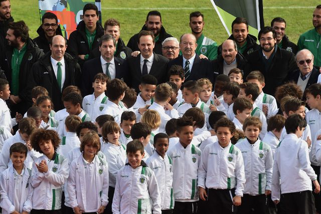 Aurélio Pereira no Estádio Universitário de Lisboa, local que vai receber o Torneio em sua homenagem (Foto A BOLA)