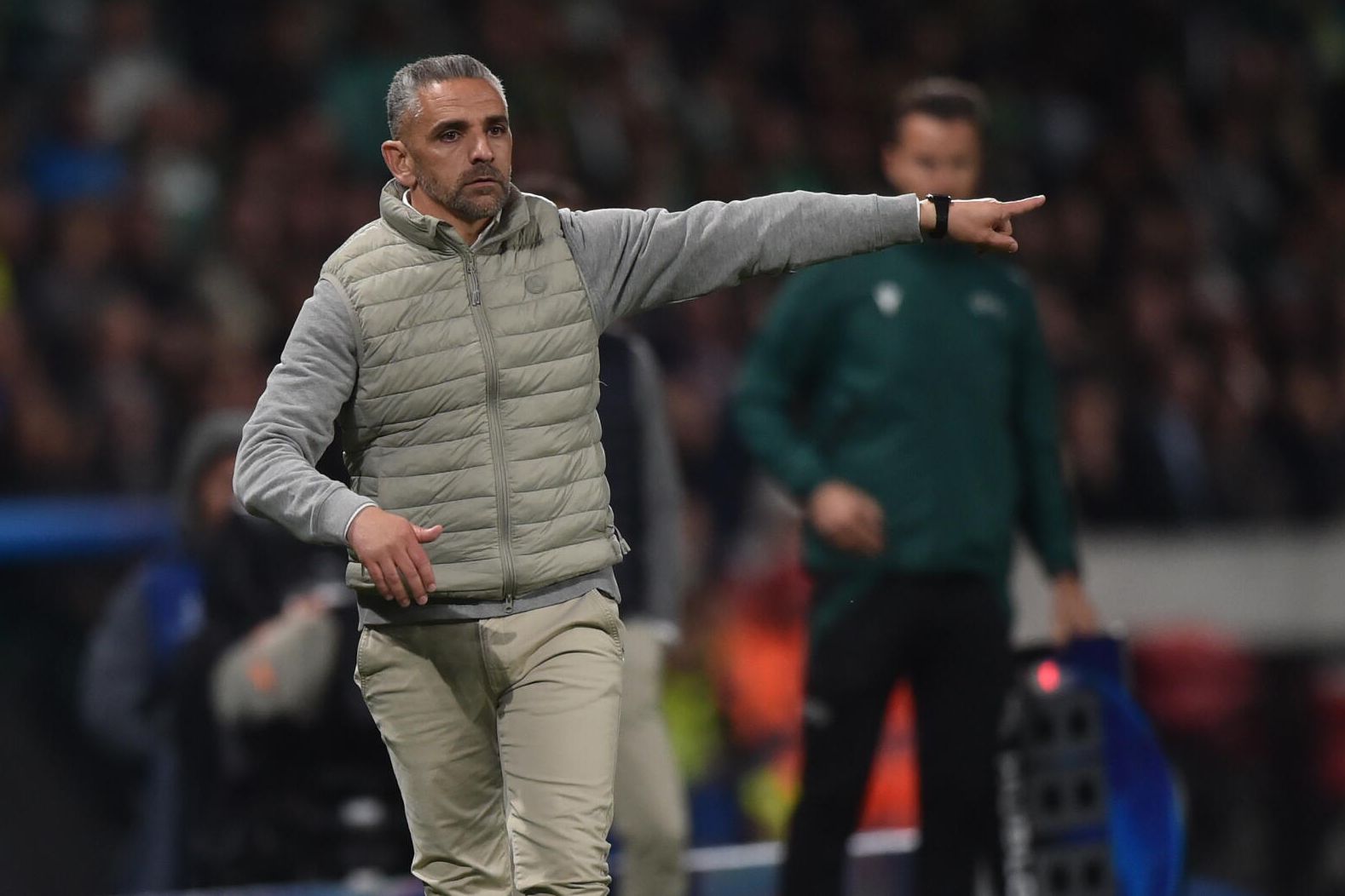 Rui Borges, treinador do Sporting (foto: Miguel Nunes)