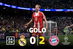 49 golos em 41 jogos! Golaço de Harry Kane no Bernabéu... aos 20 segundos